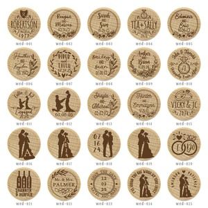 50 Premium Wedding Wine Bottle Stopper | The Life Partner Collection (with bag)